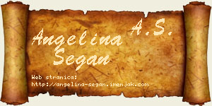 Angelina Šegan vizit kartica